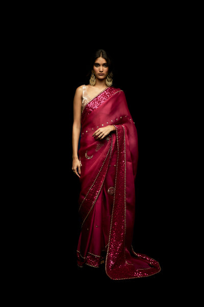 COSMIC MULBERRY SAREE