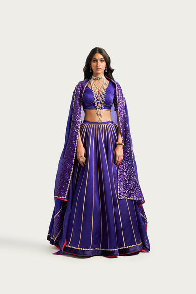 COSMIC JAMUN LEHENGA SET