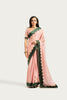 FIRDAUS PALE PINK OLIVE SAREE