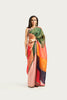 AMARAH CHEVRON MULTICOLOR SAREE