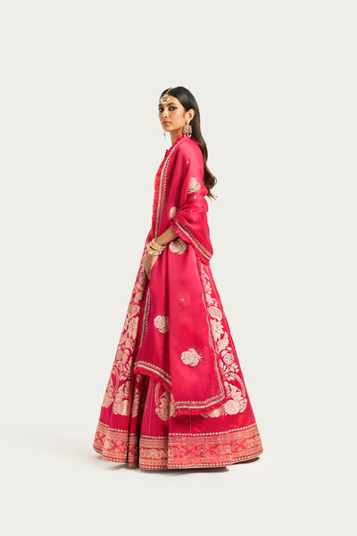 ZOONI RUBY LEHENGA SET