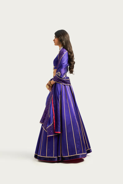 COSMIC JAMUN LEHENGA SET