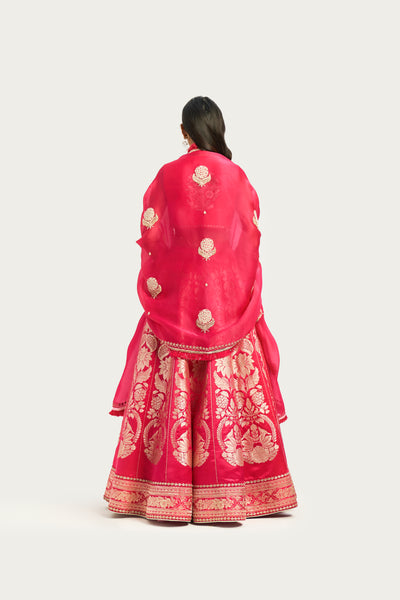 ZOONI RUBY LEHENGA SET