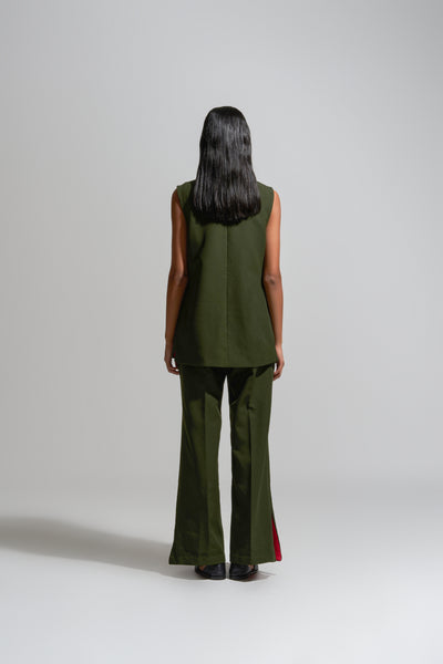 23502 OLIVE PANT SUIT