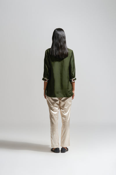 23602 OLIVE SHIRT