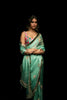 MILLE FLEUR JADE SAREE