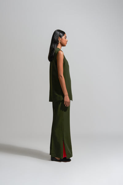 23502 OLIVE PANT SUIT