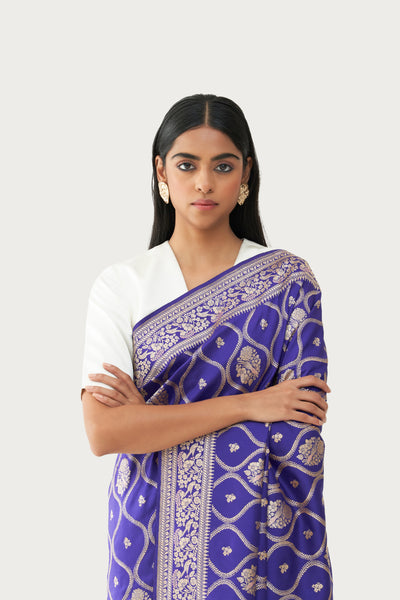 GOL PANAH JAMUN SAREE