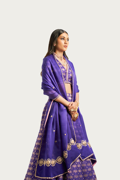 MALABAR JAMUN LEHENGA SET