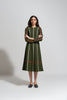 22703 MC STRIPE OLIVE DRESS