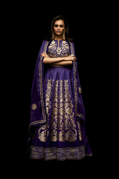 ZOONI JAMUN LEHENGA SET