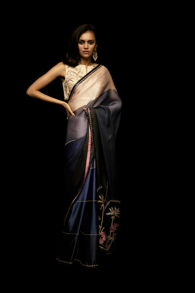 MEKNES SAPPHIRE SAREE