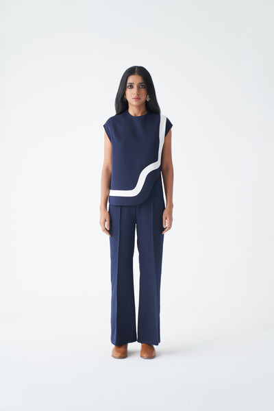 S007 SAPPHIRE CAPE AND JUMPSUIT