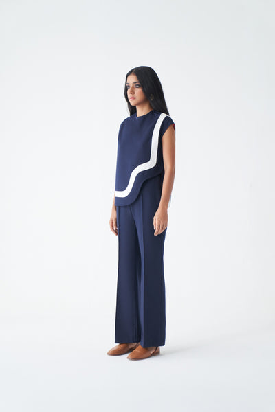 S007 SAPPHIRE CAPE AND JUMPSUIT