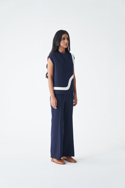 S007 SAPPHIRE CAPE AND JUMPSUIT