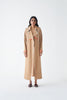 24201L TAUPE TRENCH, SLIP DRESS