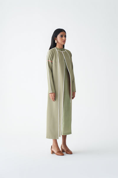 24202 SAGE JACKET, SLIP DRESS