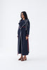 24201L SAPPHIRE TRENCH, SLIP DRESS