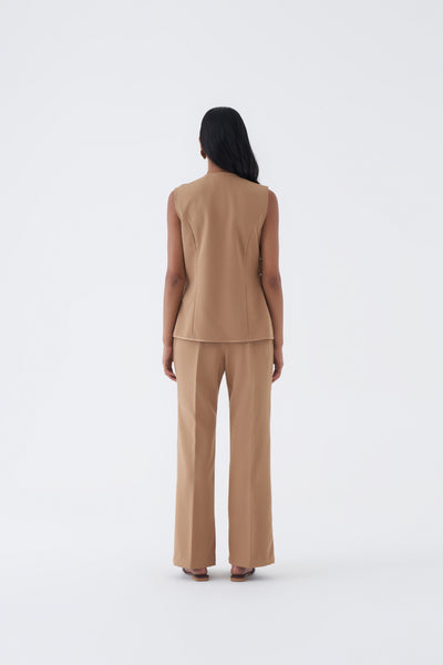 S006 TAUPE TOP PANT