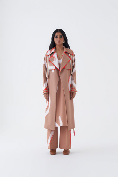 TMTK TAUPE TRENCH