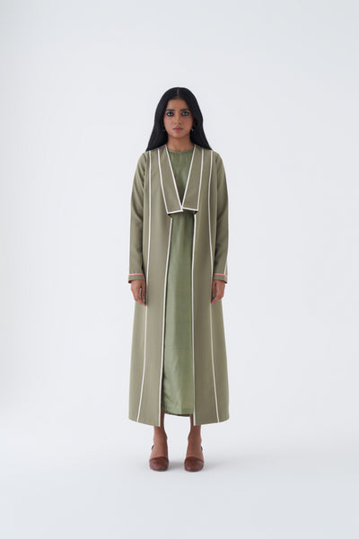 24203 SAGE JACKET, SLIP DRESS