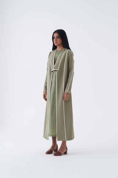 24203 SAGE JACKET, SLIP DRESS