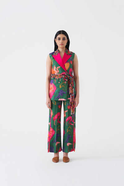 24502S OAXACA VERDE PANT SUIT