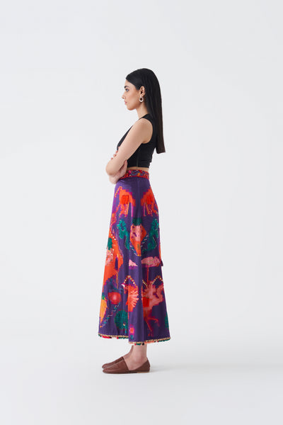 24301 OAXACA MORADO SKIRT