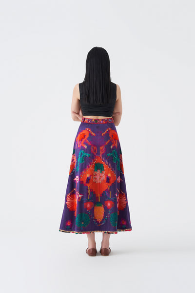 24301 OAXACA MORADO SKIRT